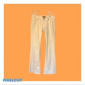 PAIGE Premium Denim Laurel Canyon Jeans White Size 31